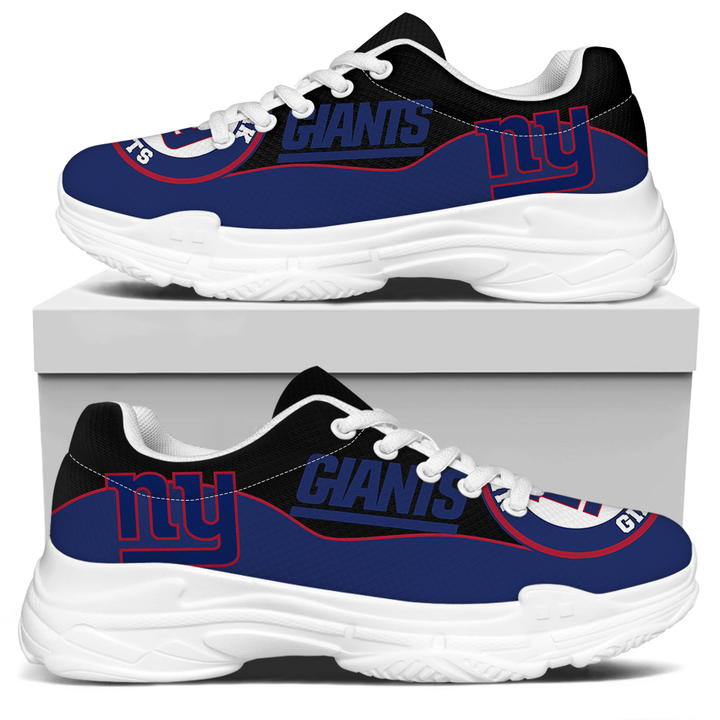 Men's New York Giants Edition Chunky Sneakers With Line 002